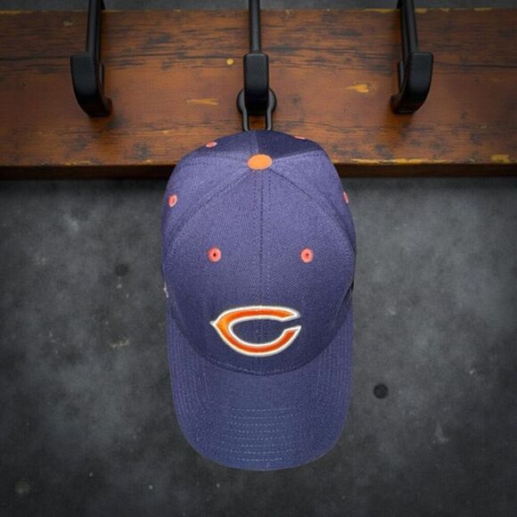 NFL Chicago Bears Reebok Logo Cap Adjustable Fit Back Hat OSFA - Picture 1 of 10